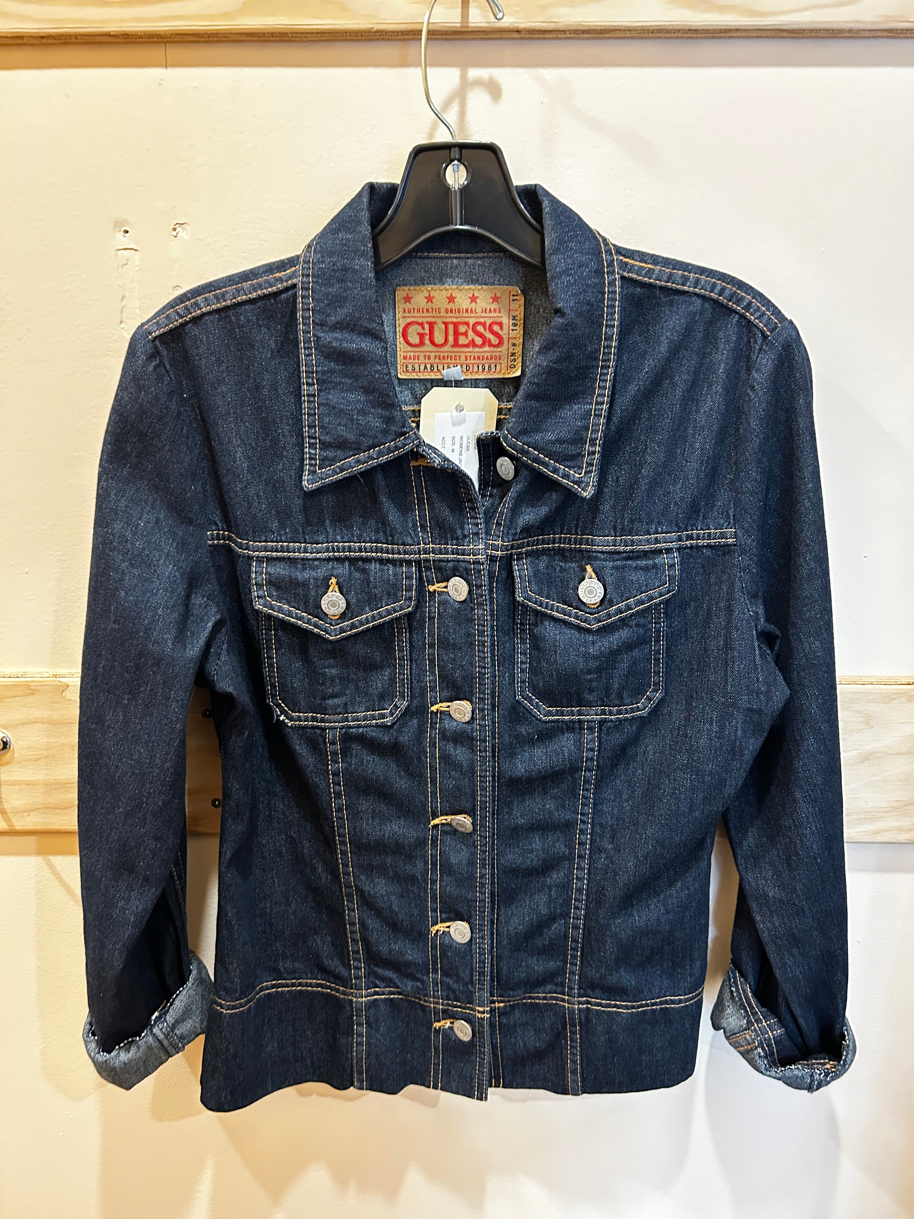Guess Denim Jacket – Curated Consignment Qualicum